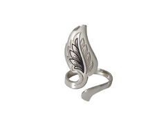 Серебряное украшение на ноготь «Флора»